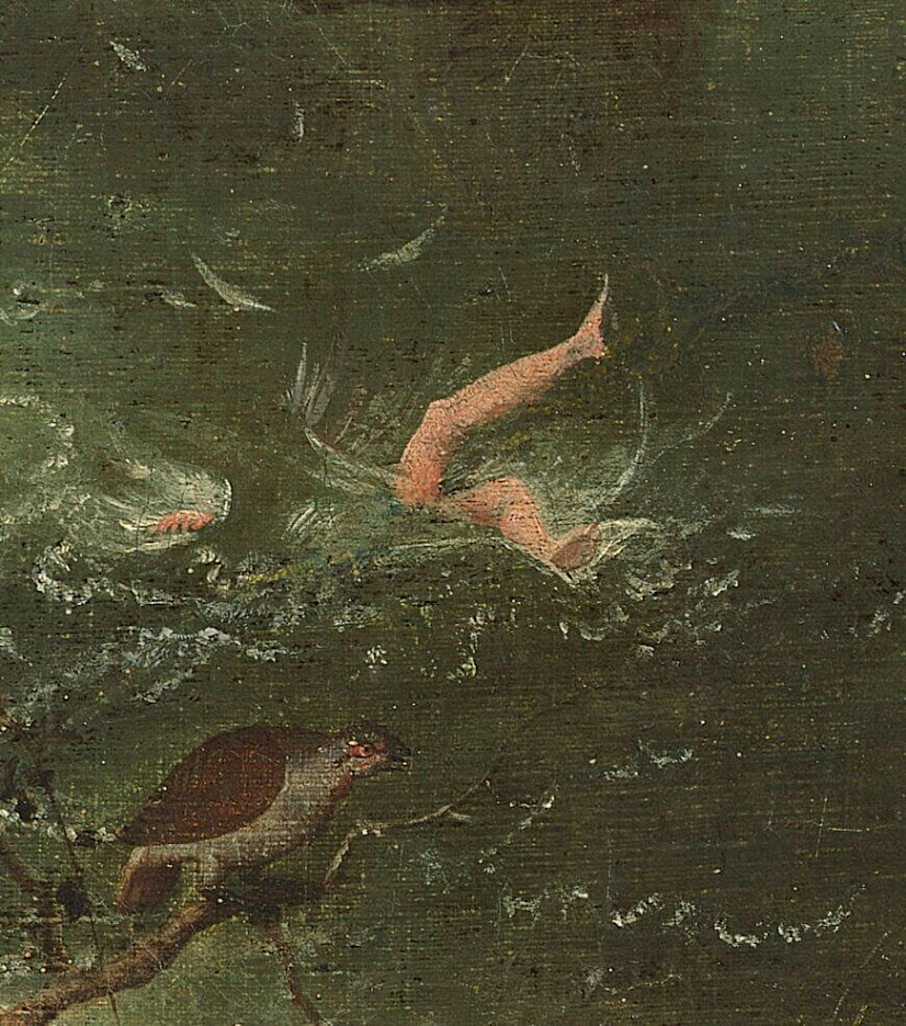 Landscape with the Fall of Icarus Detail Matt Williams 870x987