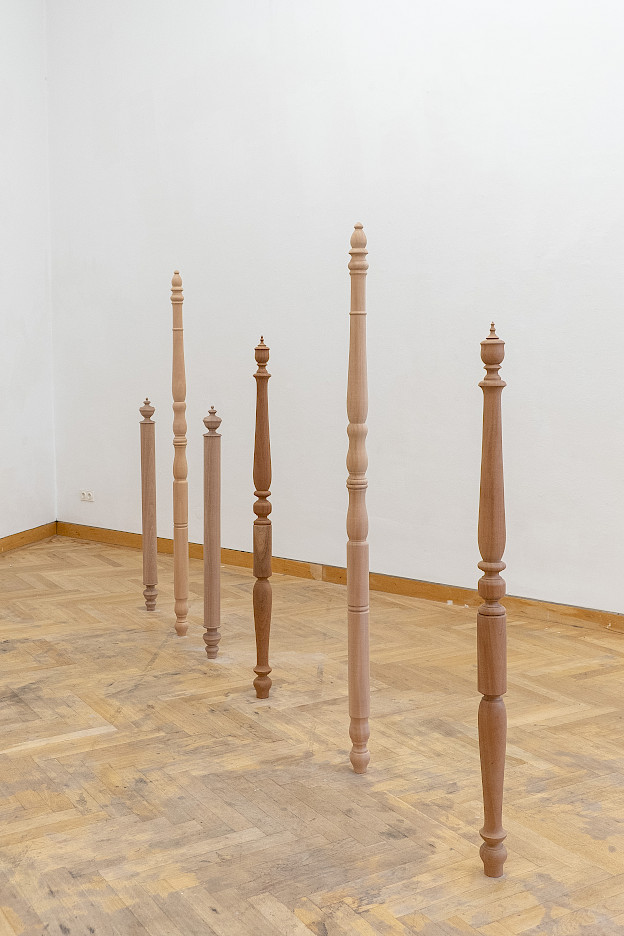 Installation view of a work by Aerin Hong Rundgang 2024