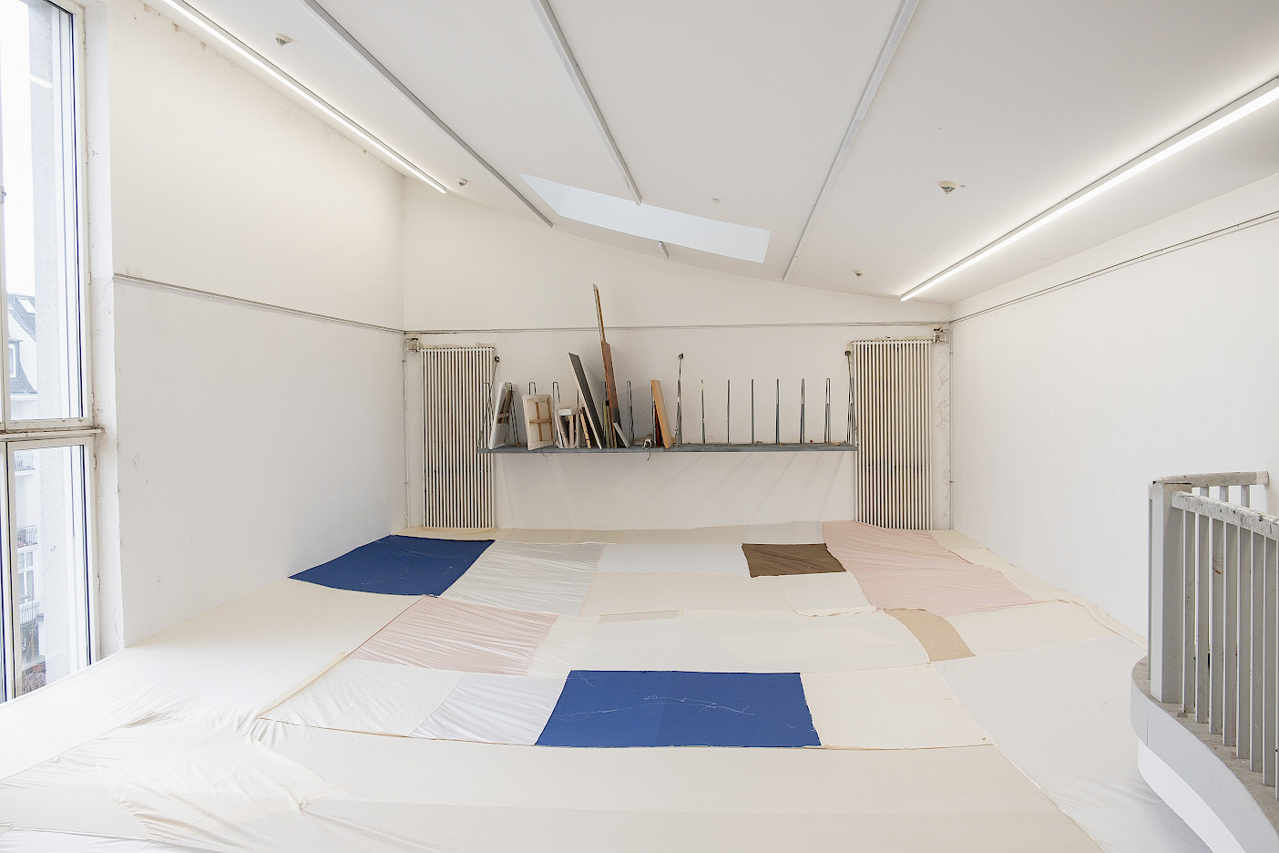 Installation view of a work by Lulu Leika Ravn Liep Rundgang 2024