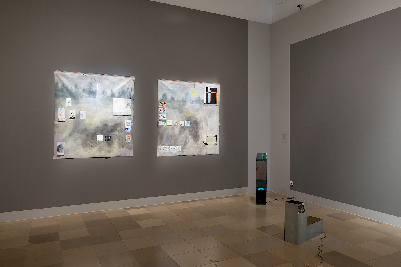 Art installations by Fuki Matsumoto and Siyu Tian