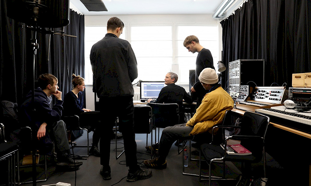 Blick in das Tonstudio